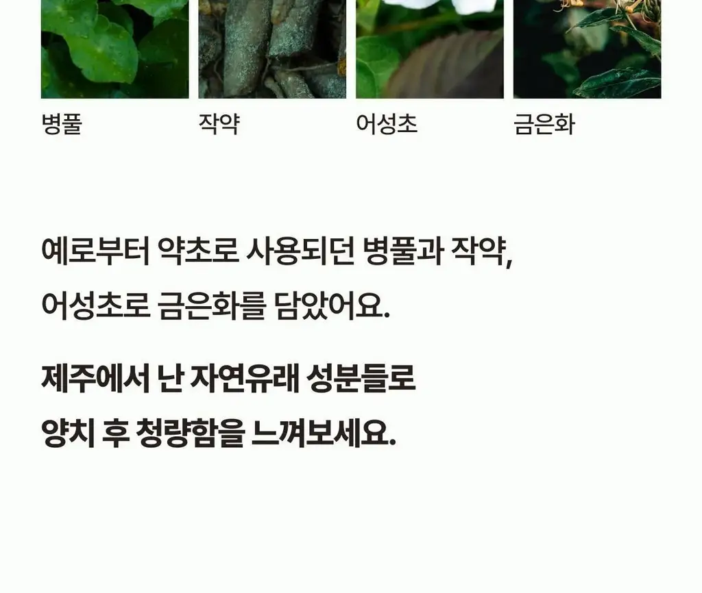 [무불소] 1950 제주 치약 100g 상세페이지 26
